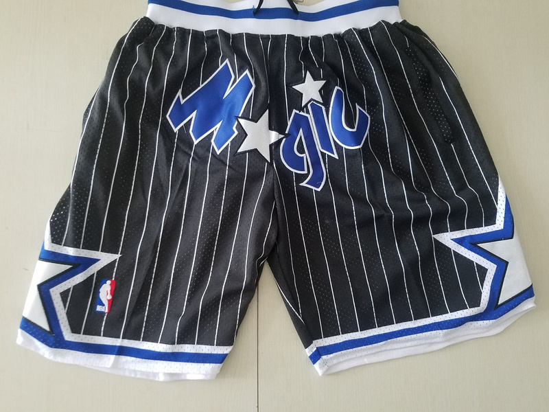 Men 2019 NBA Nike Orlando Magic black shorts->golden state warriors->NBA Jersey